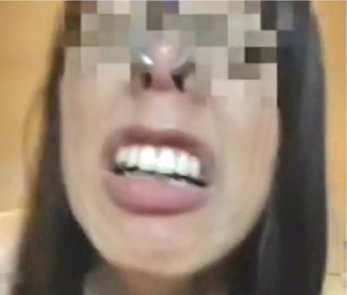 【SM】鼻フックパンパンでブサイク顔する人妻熟女！夫に内緒で肉便器に調教されてます…