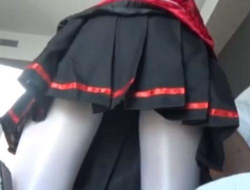 【アニコス×FGO】白タイツパンストの巨乳コスプレイヤーにチンポぶちハメ！ファンの肉棒を優しく包み込むオマ◯コ