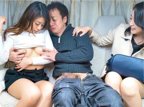 【親子丼】娘が目の前にいるの不倫パコを始める母親、ムラッとした娘も加わっていつのまにか3PSEXに…
