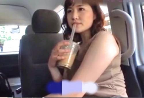 【中出し、ナンパ】巨乳でデカ尻の色白ぽちゃなギャルを車内でアンケートしホテルで膣内に精子を流し込む鬼畜ファック！