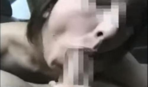 【個人撮影】ド淫乱な熟女が車内でジュポフェラからのセックス！射精後も精子を舐めとる。不倫相手にぴったりな女。