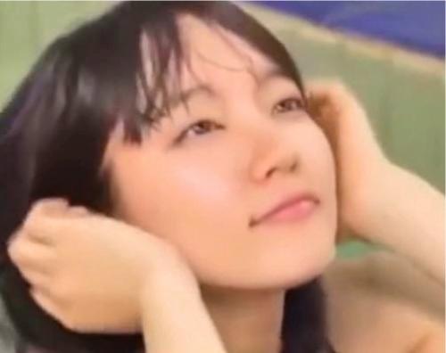 【吉岡里帆】激カワ巨乳グラドルの入浴シーン！マシュマロおっぱいに張り付いたタオルがエロすぎて…