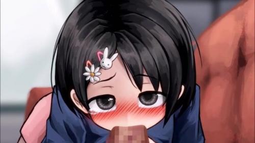 うさぎヘアピン小〇生たちに大量発射！精子パンパンの子宮も断面図で丸見え！