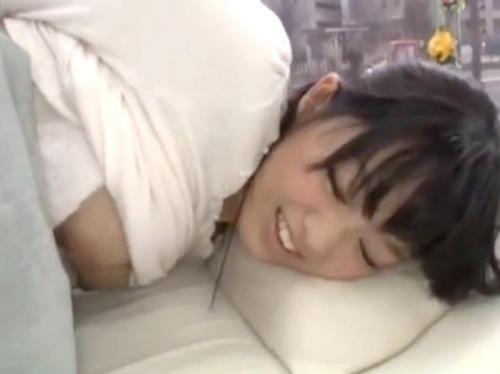 素人ナンパ『ぁあッ…恥ずかしいけど…感じちゃう♥』ウブな清楚JDが初めての電マの刺激にマン汁ダラダラ、クリ勃起で羞恥絶頂