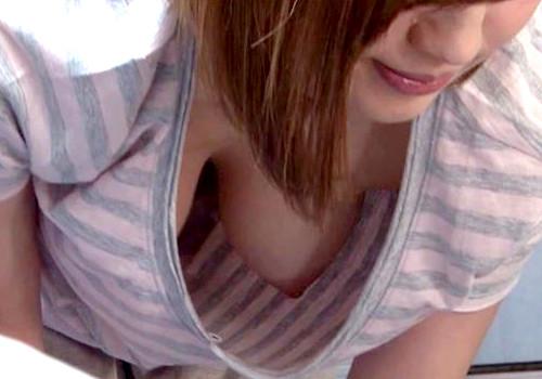 『うわっ♥おっぱいまる見えーーーっ♥♥』評判の美人若妻がゴミ出しノーブラで胸チラ！欲情限界で乳揉みしまくりNTRしました
