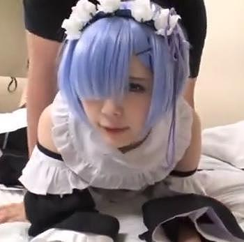 アニコス！？リゼロレムとオフパコｗくそかわいい小柄レイヤーに中出し種付けｗｗ