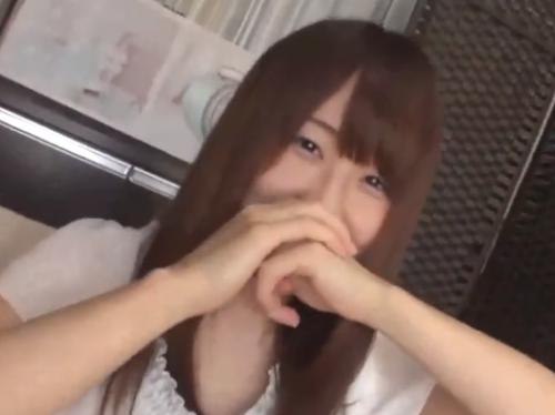 めちゃめちゃ頭の弱そうなパイパン貧乳ロリ娘がおじさんとホテルで目隠し拘束のド変態プレイに敏感マンコびしょ濡れ♡
