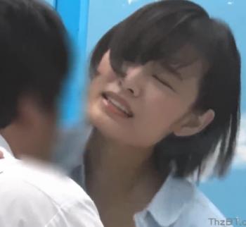 【マジックミラー号】イグゥゥウーーー！清楚な看護学生が車内で中出しセックス！