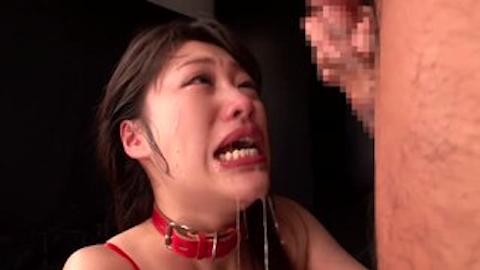 【春原未来】巨乳M女が強制イラマチオで連続喉奥射精されたザーメンをごっくんする号泣肉便器調教！