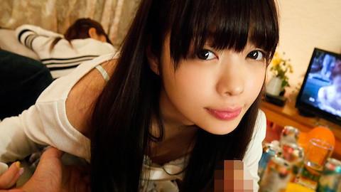 【凰かなめ】AV鑑賞会でムラついた激カワ貧乳美少女と友達が寝てる横でめちゃくちゃセックスしたったwww