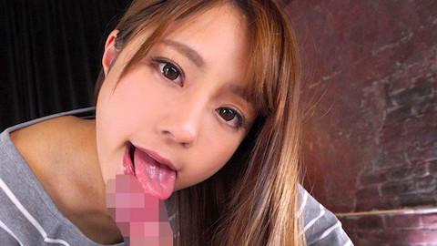 【河南実里】激カワ美少女が舌先で亀頭をチロチロするエロすぎるフェラチオがこちらwww