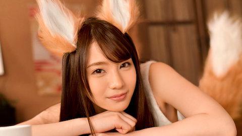 【鈴村あいり】ケモミミコスプレした巨乳彼女の手マンで感じまくる顔が可愛すぎて勃起不可避なんだがwww
