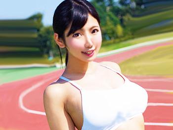 『スポーツブラとジャージ姿がエロ過ぎｗ』美巨乳おっぱいで童顔な女の子がクリにローター当て敏感に気持ち良くなっちゃう♥//