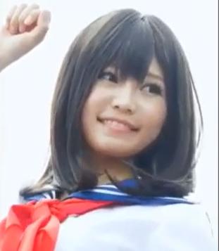 【コスプレ】苺のパンツが可愛くて逆にエロいです。
