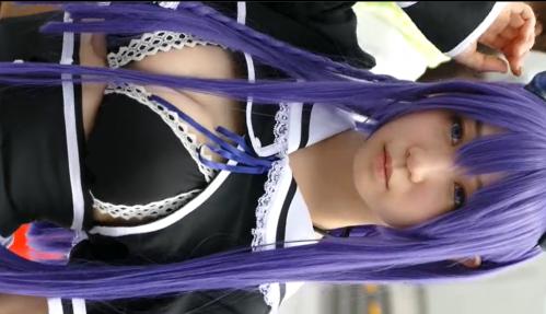【コスプレ】この可愛さでこのおっぱいは反則だろ。
