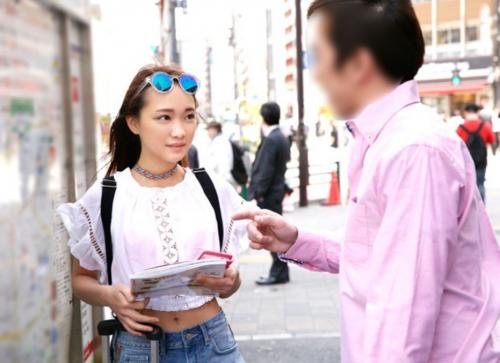 ニッポン人が大好き過ぎて一人で旅行にやってきた台湾から来た20歳のギャル！