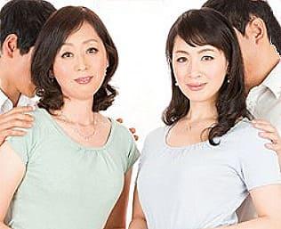 お互いの息子を交換して禁断の快楽に溺れる四十路、五十路奥様たち…！ 大内友花里 篠宮千明