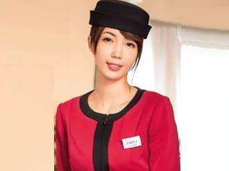 ホテルの美人ベルガールにセクハラ三昧！ミニスカパンストでお客様にご奉仕！ 清城ゆき
