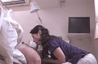 入院中の旦那の性欲処理しているところを覗かれた四十路美熟妻！発情した若い患者に寝取られる！森下美緒