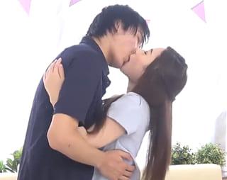 ＜モニタリング＞三十路美熟奥様が初対面の男子学生とのベロチューからカラダの関係に！！恋に落ちたら年の差なんて…