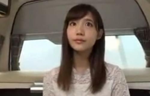 【人妻ナンパ】JDにしか見えない黒髪ロングのクリクリの瞳の色白でスレンダーの三十路の奥さんを連れ込み、ガチハメ、ザーメン顔射！