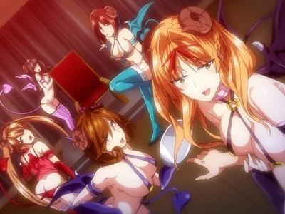 《新作》学園祭のコスプレ喫茶でくそエロサキュバス姉妹がお出迎え！？『マスターピース THE ANIMATION 第2巻』