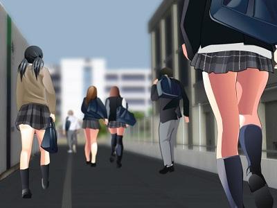 《同人ゲーム》スタイリッシュ痴漢ACT！！絶倫×デカチンの最強おっちゃんが女子○校に侵入して恥辱の公開中出しレイプ！！