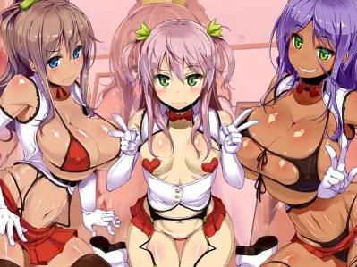 ＜性処理係＞強気ポニテ＆小悪魔ロリ＆黒ギャル!!性悪なJKビッチを♀ペットに調教する種付け三昧ハーレムFUCK＾＾