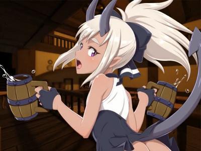 酒場の褐色ロリ淫魔さんと濃厚セックスハメ三昧＾＾極小ビキニでご奉仕フェラ抜き＆パイパン+アナルも貫く種付けFUCK！！