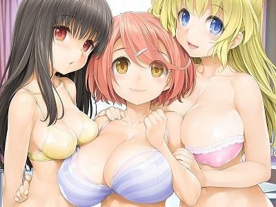 ＜新作＞『LOVE CUBE-ラヴキューブ-』貧乳・爆乳・巨乳の幼馴染を全員まとめて嫁に娶るハーレムパラダイス！！