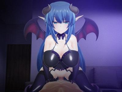 ＜VR催眠＞視覚＆聴覚で没入感さらにドン＾＾どすけべサキュバスが淫語を囁きながらザーメン搾り抜き騎乗位濃厚セックス！！
