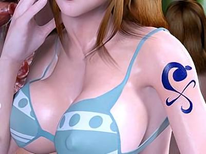 〖3DCG〗女航海士さんが魚人のデカチン＆媚薬ザーメンでキメセク中出しレイプ！！救出されてもアヘ顔で理性崩壊オナニーｗ