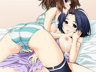 ＜ハーレム＞ボーイッシュ＆おっとりなお姉ちゃん×2と近親相姦！！ショタ弟のザーメンを暴力的に搾りまくってお漏らしアクメ❤