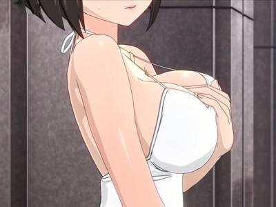 ＜3DCG＞痴漢した神乳美少女に懐かれちゃう神展開＾＾ラブホに特攻み貪り合うような濃厚セックスで連続種付け!!＜同人＞