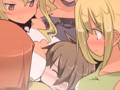 ＜パレードバスター＞敗北＝逆レイプ!?ショタ剣士が痴女しく卑怯なお姉さんのおっぱいプレスで窒息寸前＾＾＜エロゲACT＞