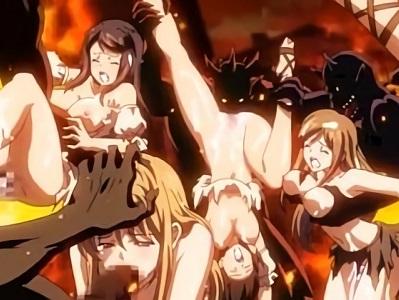 ＜黒獣＞国家侵略・異種姦ファンタジー！！ダークエルフの王女さま＆側室を人外デカチンで輪姦奴隷調教中出しレイプ！！