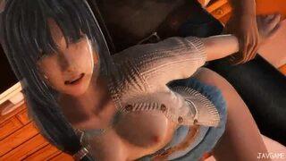 【3Dエロアニメ】この黒人の強姦魔は鬼畜過ぎる！スレンダーで美巨乳の美女の自宅に不法侵入そのままレイプ！さらには妹のアナルまで犯すなんて！