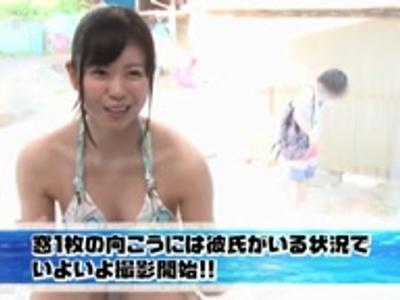〖外見える!?-企画〗『ダメ…彼氏が待ってますから…』性感エステで気持ちよくなって浮気ファック！魅力的な女の子のR18動画