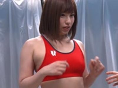 〖大学生-エロ動画〗『膣圧チェックって…入れるんですか？』スポーツ女子に締まりチェックついでに生出しSEX！無料で見れちゃうスケベ映像