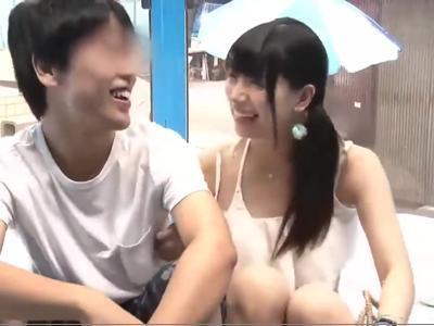 〖リフレ〗『本当に外から見えないの？』彼氏をミラー越しに見ながら寝取り浮気SEX！悩んだ時はこの動画