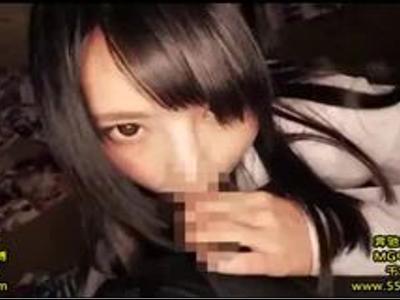 〖美少女-ドラッグ〗『我慢しないでね♡』きれいな顔立ちの美少女JKの濃厚チン舐！シコシコ必須の映像