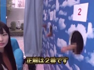 〖外見える!?-企画〗『わかんないよ～』並んだチンポから愛しのカレを選べなかった結果…！興奮最高潮の即抜け映像