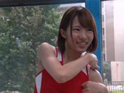 〖外見える!?-企画〗『膣圧チェックって…入れるんですか？』スポーツ女子に締まりチェックついでに生出しSEX！女性が見てもいい18禁動画