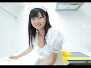 【イメージビデオ】服を脱がないでそのままエロタッチ♥