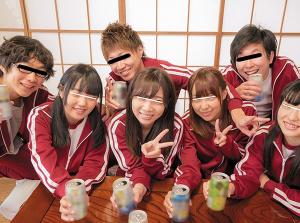 クラスメイトを無理矢理泥酔させて！巨根をフェラから膣内射精ｗｗｗｗ