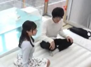 友達同士2人っきりで初めての混浴温泉！！理性崩壊し即ハメセックス開始！