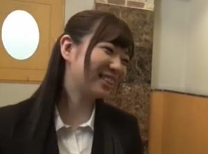 社会人男女がラブホテルで1発10万円！同僚のお姉さんが巨乳すぎて我慢限界！
