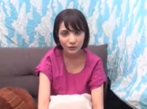 チナンパ！静岡産直！ 女子大生にデカチン見せたらドン引きwオナニー＆お掃除フェラ抜き！