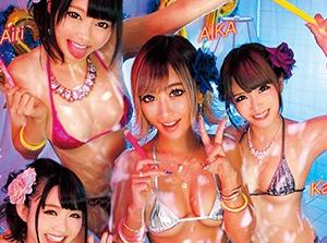 パリピギャルばかりのあわあわギャルソープ！M男を悶絶させる