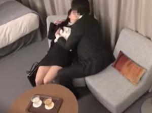 リアル素人縁結び企画 憧れの同僚社員とデキるかな？ w縁結び！飲み会→ホテルで生ハメ